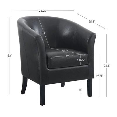 Simon Club Chair - Linon - Image 8