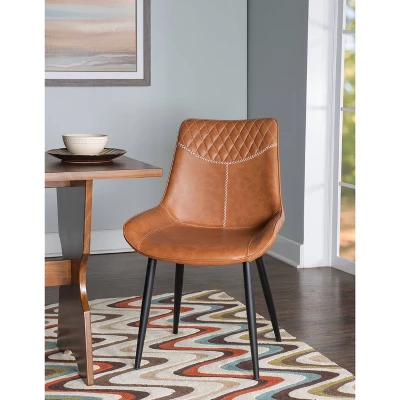 2pc Edler Dining Chairs - Linon - Image 7