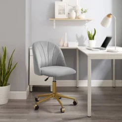 Athena Desk Chair - Linon