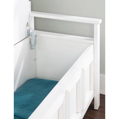 Laredo Storage Bench White - Linon - Image 11