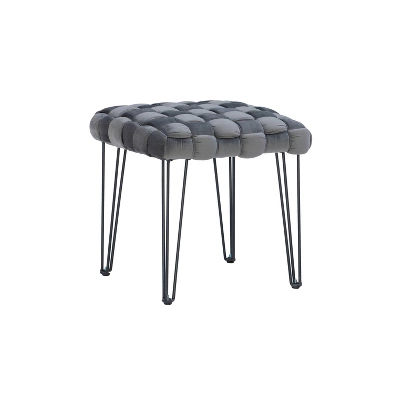 Kylie Square Ottoman Stool - Linon - Image 6