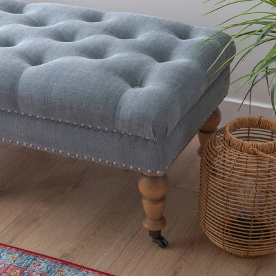 50" Isabelle Bench Blue - Linon - Image 5