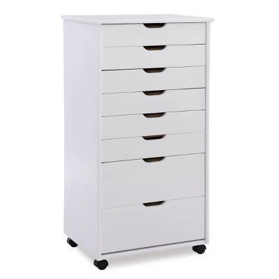 Cary 8 Drawer Rolling Storage Cart - Linon - Image 16