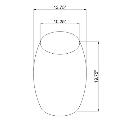 Prianna Drum Table - Linon - Image 6