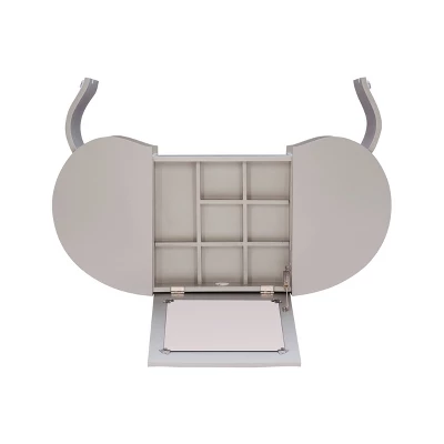 Paloma Vanity Set Silver - Linon - Image 10
