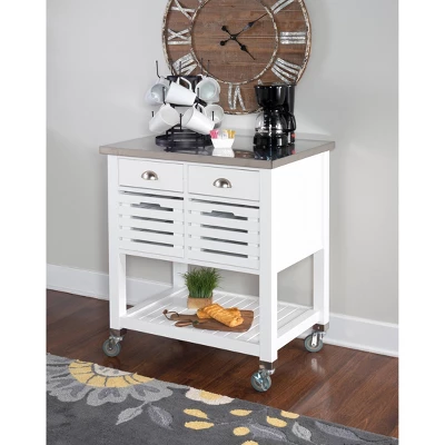 Robbin Kitchen Cart - Linon - Image 6