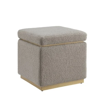 Lucinda Square Ottoman - Linon - Image 12