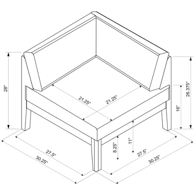 4pc Summerlyn Patio Seating Set - Linon - Image 13
