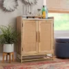 Gordon Bar Cabinet Natural - Linon