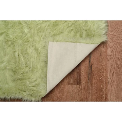 Faux Sheepskin Rug - Linon - Image 2