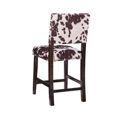 Corey 24" Counter Height Barstool Wood - Linon - Image 4