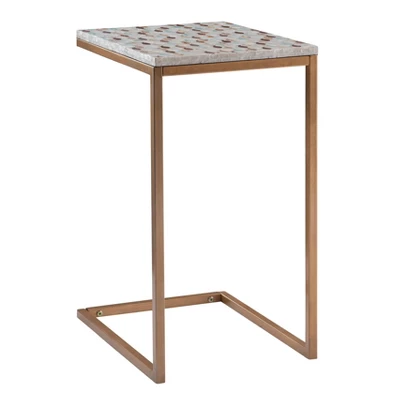 Priscille Accent C Table Gold - Linon - Image 3
