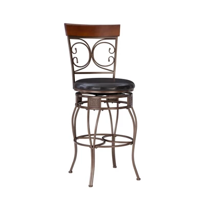 Nora Big And Tall Barstool - Linon - Image 9