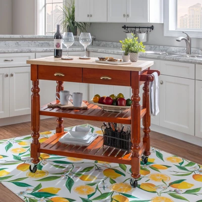 Barker Kitchen Cart And Islands - Linon - Image 7