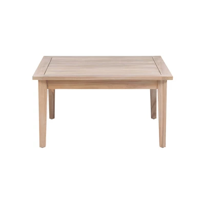 Linon Acacia Square Melita Coffee Table - Image 2