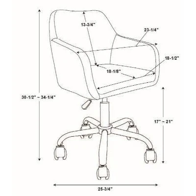 Rylen Office Chair - Linon - Image 9