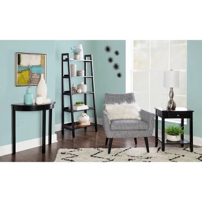 Camden Console Table Black Cherry - Linon - Image 6