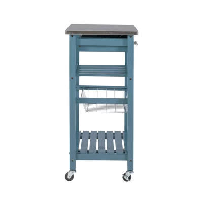 Clarke Kitchen Cart - Linon - Image 4