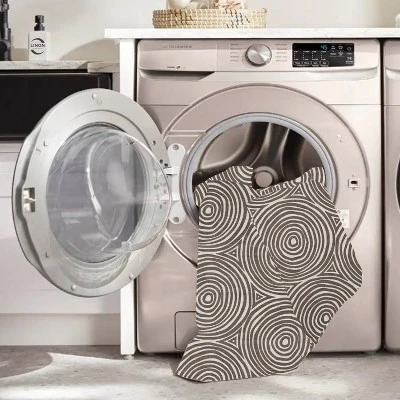 Solway Washable Outdoor Rug Ivory/Brown - Linon - Image 7