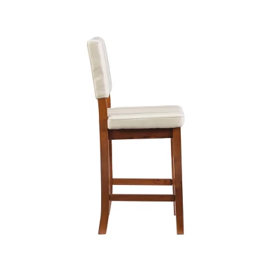 24" Milano Counter Height Barstool - Linon - Image 3