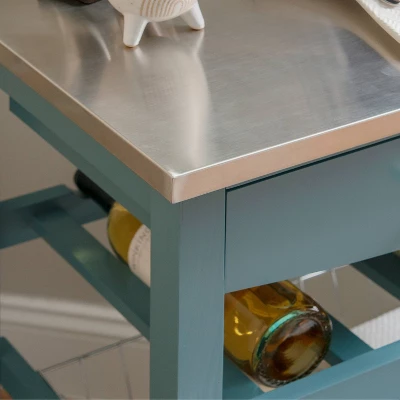 Clarke Kitchen Cart - Linon - Image 13