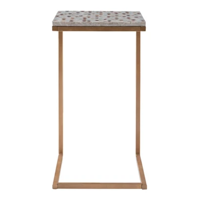Priscille Accent C Table Gold - Linon - Image 4
