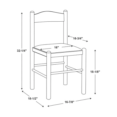 Set Of 2 Mikan Side Chairs - Linon - Image 9