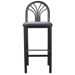 Set Of 2 Thayer Barstool Black - Linon