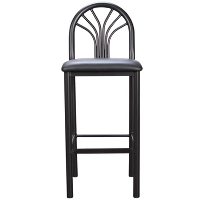 Set Of 2 Thayer Barstool Black - Linon