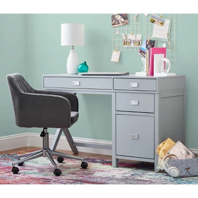 Peggy Side Storage Desk - Linon - Image 6