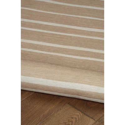 Nimbus Washable Outdoor Rug Tan/Ivory - Linon - Image 4