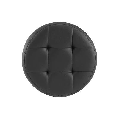 Stevens Swivel Ottoman - Linon - Image 3
