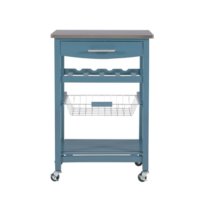 Clarke Kitchen Cart - Linon - Image 2