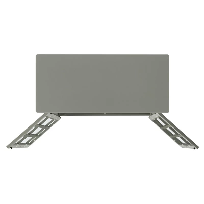 Largo Double Door Cabinet Gray - Linon - Image 9