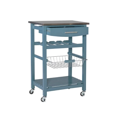 Clarke Kitchen Cart - Linon - Image 3