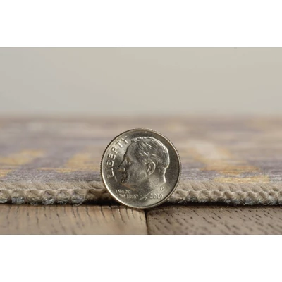 Selkirk Washable Outdoor Rug Navy/Sand - Linon - Image 5