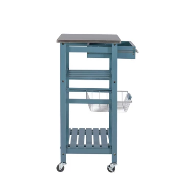 Clarke Kitchen Cart - Linon - Image 5
